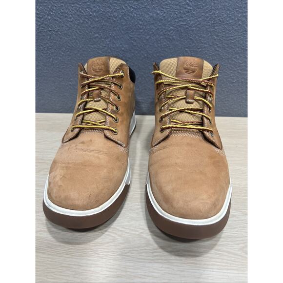 Timberland Groveton A2749 Tan Lace Up Round Toe Ankle Chukka Boots Mens Size 8.5 main image 8